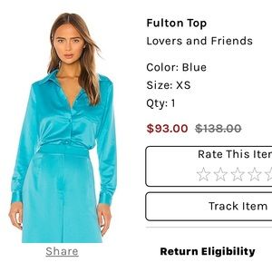 L&F NWOT button up. Purchased from Revolve.